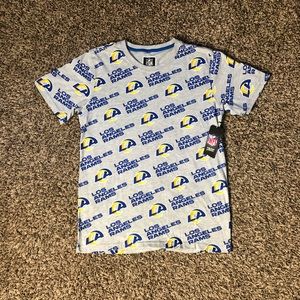 NWOT LA Rams Football NFL Shirt - youth XL, ladies XS
